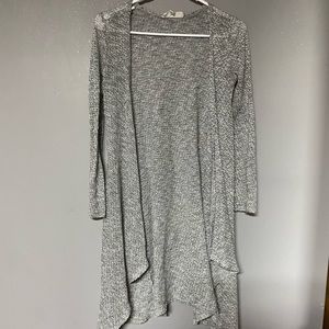 Long Grey Cardigan